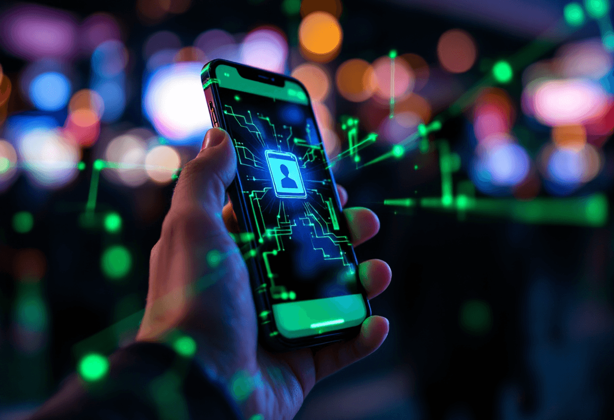 Badge scan + enrichment — video poster