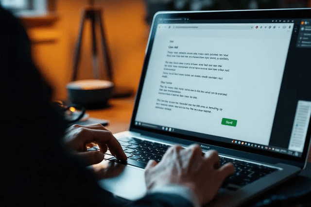 AI-generated personalized follow-up email referencing conversation details